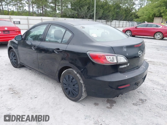 2013 Mazda 3 i SV with VIN JM1BL1TF2D1744933, listed as a IAAI auction lot 42041544 with 137,791 mi miles. Bid and sale history available at carsss.com. Image 3.