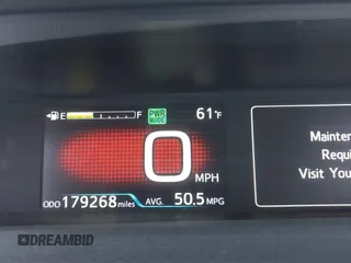 2016 Toyota Prius Four with VIN JTDKARFU2G3519256, listed as a IAAI auction lot 41690372 with 179,268 mi miles. Bid and sale history available at carsss.com. Image 7.