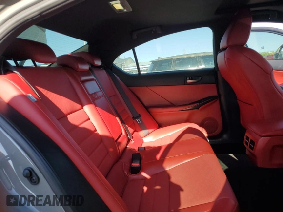 2024 Lexus IS 350 F Sport with VIN JTHGZ1B24R5074190, listed as a Copart auction lot 57615815 with 7,209 mi miles and Salvage title. Bid and sale history available at DreamBid. Image 10.