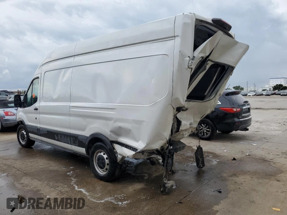 2020 Ford Transit with VIN 1FTBR3XG9LKB65668, listed as a Copart auction lot 66873334 with Not Provided miles and Salvage Title. Bid and sale history available at DreamBid. Image 3.