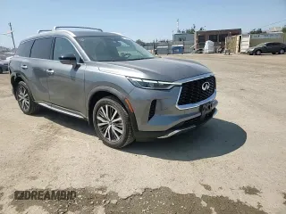 2022 Infiniti QX60 Sensory with VIN 5N1DL1GS9NC330355, listed as a Copart auction lot 61104205 with 31,248 mi miles and Salvage title. Bid and sale history available at DreamBid. Image 14.