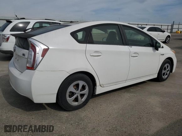 2012 Toyota Prius One with VIN JTDKN3DU8C1548075, listed as a Copart auction lot 55185645 with 38,396 mi miles and Clean Title. Bid and sale history available at carsss.com. Image 3.