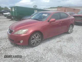 2007 Lexus IS 350 with VIN JTHBE262875014805, listed as a Copart auction lot 65208685 with 168,036 mi miles and Salvage title. Bid and sale history available at DreamBid. Image 1.