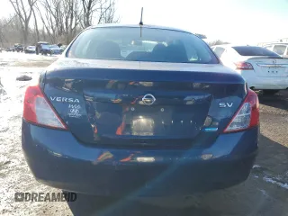 2012 Nissan Versa SV with VIN 3N1CN7AP8CL880295, listed as a Copart auction lot 46286555 with 140,207 mi miles and Salvage Title. Bid and sale history available at carsss.com. Image 6.