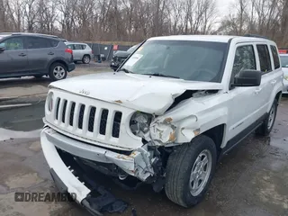 2017 Jeep Patriot Sport with VIN 1C4NJPBA9HD149111, listed as a IAAI auction lot 41103084 with 143,552 mi miles. Bid and sale history available at carsss.com. Image 6.
