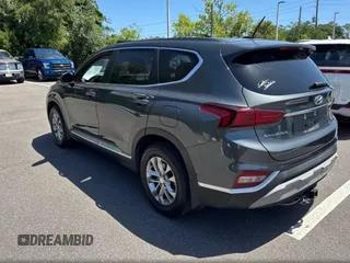2019 Hyundai Santa Fe SE with VIN 5NMS23AD6KH135184, listed as a Copart auction lot 55706565 with 196,819 mi miles and Clean Title. Bid and sale history available at carsss.com. Image 3.