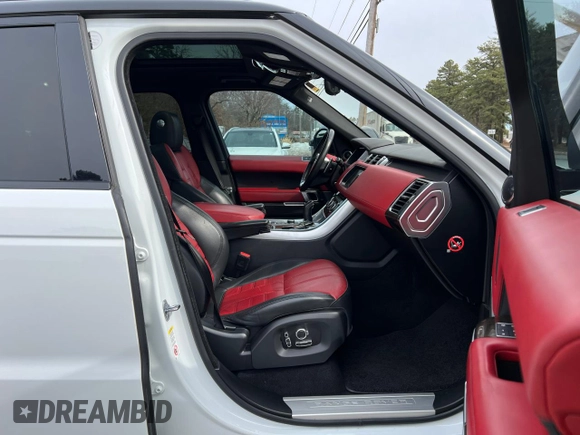 2017 Land Rover Range Rover Sport Autobiography with VIN SALWV2FE3HA152881, listed as a Copart auction lot 49140885 with 75,399 mi miles and Clean Title. Bid and sale history available at carsss.com. Image 5.