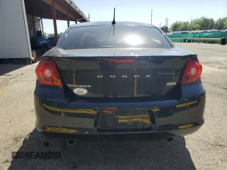 2013 Dodge Avenger SXT with VIN 1C3CDZCGXDN709157, listed as a Copart auction lot 56913975 with 119,260 mi miles and Salvage title. Bid and sale history available at DreamBid. Image 6.