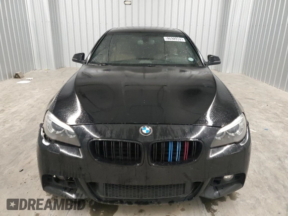 2014 BMW 5 Series 535i with VIN WBA5B1C5XED475536, listed as a Copart auction lot 52823305 with 144,013 mi miles and Clean Title. Bid and sale history available at carsss.com. Image 5.