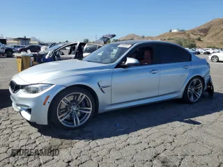 2017 BMW M3 with VIN WBS8M9C32H5G85467, listed as a Copart auction lot 66148333 with 45,255 mi miles. Bid and sale history available at carsss.com. Image 1.