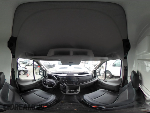 2023 Ford Transit Cargo with VIN 1FTBR1C86PKA02758, listed as a IAAI auction lot 42465866 with 33,095 mi miles and . Bid and sale history available at DreamBid. Image 21.