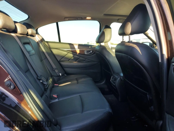 2018 Infiniti Q50 Sport z VIN JN1EV7AP9JM351062, wystawiony jako Copart lot #54391635 z przebiegiem 111 359 mil mil oraz Szkoda całkowita • Salvage title. Historia ofert i sprzedaży dostępna na DreamBid. Obrazek 10.