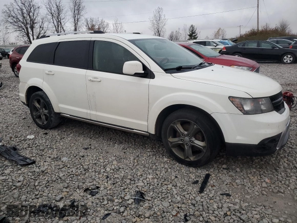 2016 Dodge Journey Crossroad z VIN 3C4PDCGG7GT220580, wystawiony jako Copart lot #77991324 z przebiegiem 156 202 mil mil oraz Czysty tytuł • Clean title. Historia ofert i sprzedaży dostępna na DreamBid. Obrazek 4.