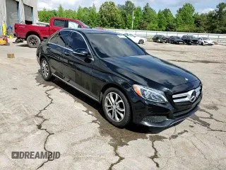2017 Mercedes-Benz C 300 with VIN 55SWF4KB6HU184659, listed as a Copart auction lot 54953315 with 61,337 mi miles and Salvage Title. Bid and sale history available at DreamBid. Image 13.