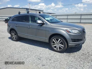2014 Audi Q7 Premium Plus with VIN WA1LGAFE6ED014979, listed as a Copart auction lot 61958095 with 120,754 mi miles and Clean title. Bid and sale history available at DreamBid. Image 4.