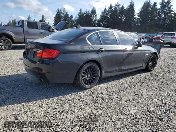 2011 BMW 5 Series 535i xDrive with VIN WBAFU7C55BC779358, listed as a Copart auction lot 55863655 with 183,419 mi miles and Clean Title. Bid and sale history available at DreamBid. Image 3.