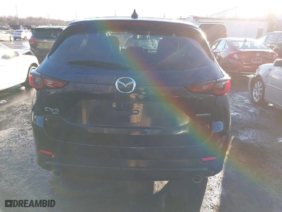 2022 Mazda CX-5 2.5 S Carbon Edition with VIN JM3KFBCM4N0566968, listed as a IAAI auction lot 41312448 with NaN miles. Bid and sale history available at carsss.com. Image 16.