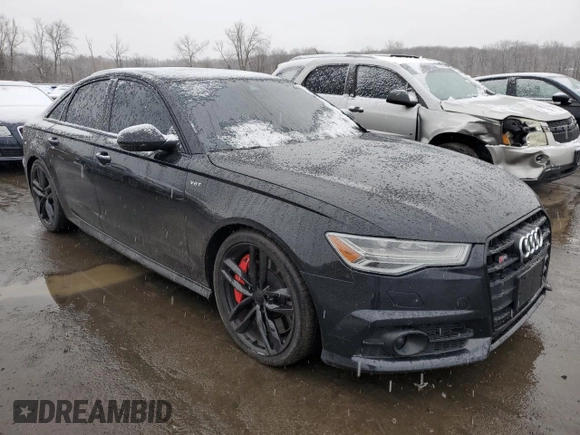 2018 Audi S6 Premium Plus z VIN WAUFFAFC9JN037615, wystawiony jako Copart lot #85506084 z przebiegiem 76 456 mil mil oraz Szkoda całkowita • Salvage title. Historia ofert i sprzedaży dostępna na DreamBid. Obrazek 4.
