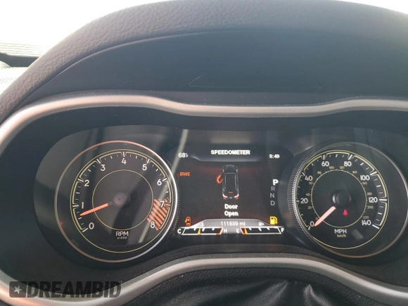 2014 Jeep Cherokee Trailhawk z VIN 1C4PJMBS1EW239692, wystawiony jako Copart lot #57153065 z przebiegiem 111 899 mil mil oraz Szkoda całkowita • Salvage title. Historia ofert i sprzedaży dostępna na DreamBid. Obrazek 9.