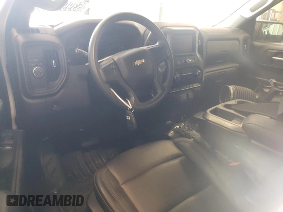 2023 Chevrolet Silverado 1500 Work Truck with VIN 3GCNAAEK0PG363245, listed as a Copart auction lot 53998755 with Not Provided miles and Clean Title. Bid and sale history available at DreamBid. Image 8.