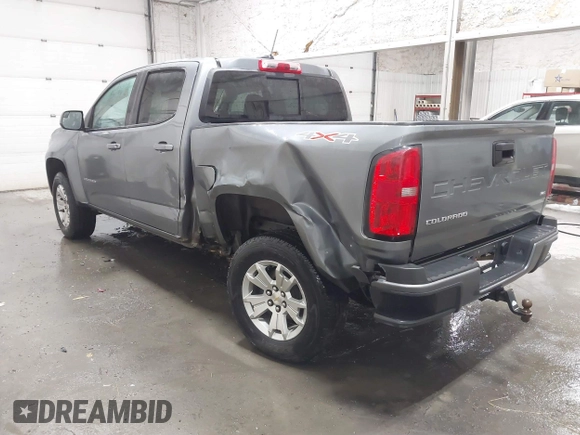 2022 Chevrolet Colorado 4WD LT with VIN 1GCGTCEN2N1279626, listed as a IAAI auction lot 40959698 with 23,160 mi miles and . Bid and sale history available at DreamBid. Image 3.