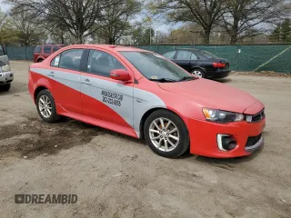 2016 Mitsubishi Lancer ES with VIN JA32U2FU5GU002430, listed as a Copart auction lot 52801665 with 146,588 mi miles and Clean Title. Bid and sale history available at carsss.com. Image 4.