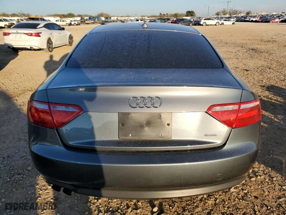 2012 Audi A5 2.0T Premium with VIN WAUCFAFR5CA041775, listed as a Copart auction lot 85020134 with 117,326 mi miles and Salvage Title. Bid and sale history available at carsss.com. Image 6.