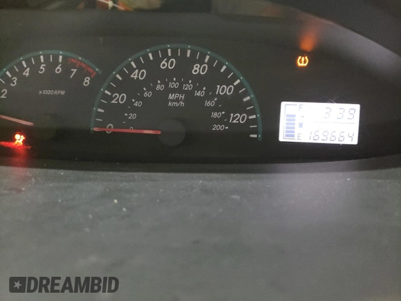 2010 Toyota Yaris with VIN JTDBT4K3XA1382385, listed as a Copart auction lot 48544795 with 169,664 mi miles and Salvage Title. Bid and sale history available at DreamBid. Image 9.