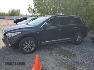 2014 Infiniti QX60 with VIN 5N1AL0MM2EC520730, listed as a Copart auction lot 54454875 with 133,662 mi miles and Clean Title. Bid and sale history available at carsss.com. Image 1.