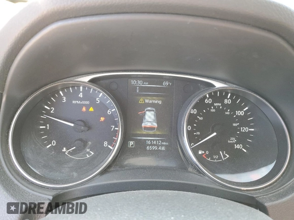 2015 Nissan Rogue SV with VIN 5N1AT2MV8FC827342, listed as a Copart auction lot 48215345 with 161,412 mi miles and Salvage Title. Bid and sale history available at carsss.com. Image 9.