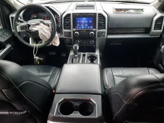 2020 Ford F-150 XL with VIN 1FTEW1E45LKD09638, listed as a Copart auction lot 43833895 with 153,048 mi miles and Salvage Title. Bid and sale history available at carsss.com. Image 8.