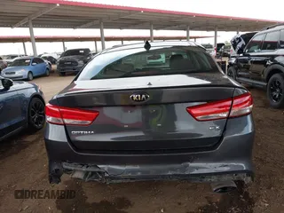 2017 Kia Optima EX with VIN 5XXGU4L36HG125627, listed as a IAAI auction lot 41949580 with 123,548 mi miles. Bid and sale history available at carsss.com. Image 16.