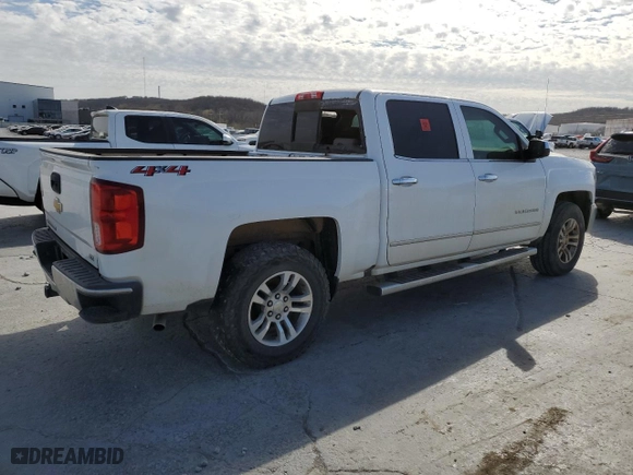 2018 Chevrolet Silverado 1500 LTZ with VIN 3GCUKSEC5JG158194, listed as a Copart auction lot 50662405 with 0 mi miles and Clean Title. Bid and sale history available at carsss.com. Image 3.