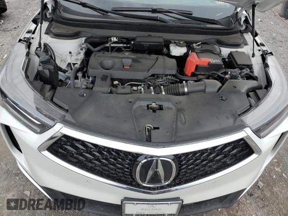 2023 Acura RDX w/Advance Package with VIN 5J8TC2H75PL004623, listed as a Copart auction lot 46921894 with 17,104 mi miles. Bid and sale history available at carsss.com. Image 12.