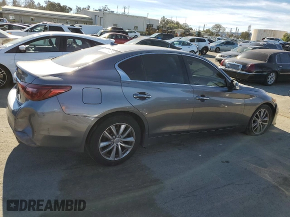 2020 Infiniti Q50 Luxe with VIN JN1EV7AP0LM202428, listed as a Copart auction lot 56969825 with 63,070 mi miles and Salvage title. Bid and sale history available at DreamBid. Image 5.