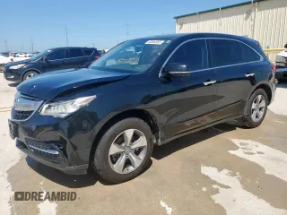 2015 Acura MDX with VIN 5FRYD3H28FB013571, listed as a Copart auction lot 53564065 with 201,464 mi miles and Salvage title. Bid and sale history available at DreamBid. Image 1.