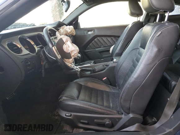 2012 Ford Mustang Premium with VIN 1ZVBP8AM4C5214966, listed as a Copart auction lot 62237965 with Not provided miles and Salvage title. Bid and sale history available at DreamBid. Image 7.
