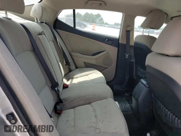 2013 Kia Optima LX with VIN KNAGM4A75D5375586, listed as a Copart auction lot 53297705 with Not Provided miles and Salvage Title. Bid and sale history available at carsss.com. Image 10.