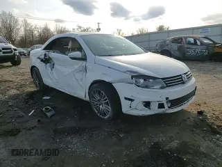 2012 Volkswagen Eos Lux with VIN WVWFW7AH0CV006913, listed as a Copart auction lot 87315134 with 126,069 mi miles and Salvage Title. Bid and sale history available at DreamBid. Image 10.