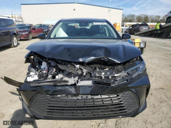 2025 Toyota Camry LE with VIN 4T1DAACKXSU530677, listed as a Copart auction lot 81171694 with 5,746 mi miles and Salvage Title. Bid and sale history available at carsss.com. Image 5.
