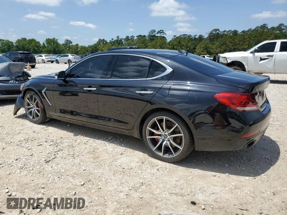 2019 Genesis G70 Advanced с VIN KMTG74LE6KU014488, выставлен на аукционе Copart как лот 56148175 с пробегом 188 469 миль миль и Списание • Salvage title. История ставок и продаж доступна на DreamBid. Изображение 2.
