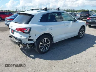 2023 Audi Q5 S line Premium with VIN WA1GAAFY9P2056512, listed as a IAAI auction lot 41686353 with 13,959 mi miles. Bid and sale history available at carsss.com. Image 4.