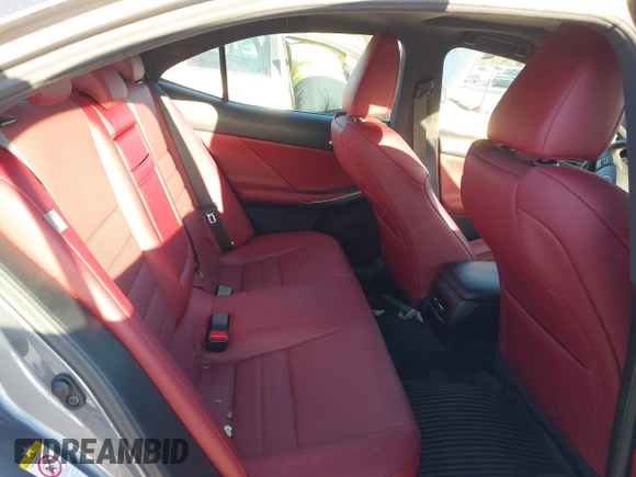 2018 Lexus IS 300 with VIN JTHC81D29J5033119, listed as a IAAI auction lot 41433115 with 42,025 mi miles and . Bid and sale history available at DreamBid. Image 8.