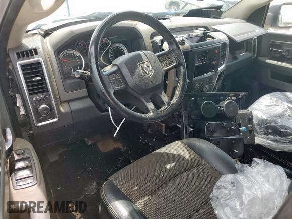 2018 Ram 1500 Lone Star Silver with VIN 1C6RR6LT6JS271714, listed as a Copart auction lot 60859665 with 181,034 mi miles and Salvage title. Bid and sale history available at DreamBid. Image 8.