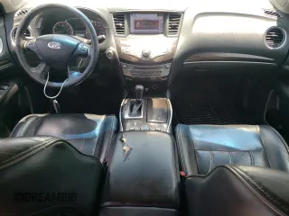 2015 Infiniti QX60 z VIN 5N1AL0MMXFC513462, wystawiony jako Copart lot #59803485 z przebiegiem 156 003 mil mil oraz Szkoda całkowita • Salvage title. Historia ofert i sprzedaży dostępna na DreamBid. Obrazek 8.