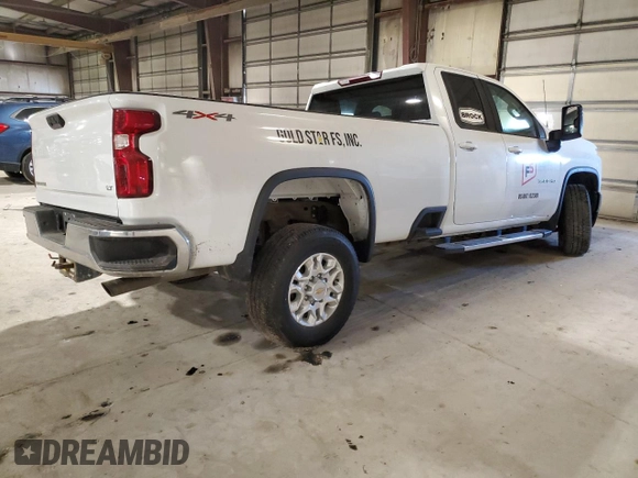 2022 Chevrolet Silverado 3500HD LT with VIN 1GC5YTE75NF347107, listed as a Copart auction lot 89209235 with Not Provided miles and Salvage Title. Bid and sale history available at DreamBid. Image 3.