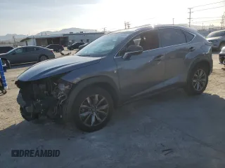 2015 Lexus NX 200t with VIN JTJYARBZXF2001005, listed as a Copart auction lot 50255945 with 97,496 mi miles and Salvage title. Bid and sale history available at DreamBid. Image 1.