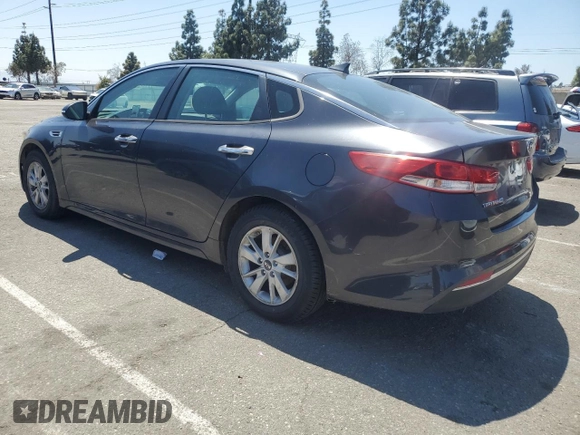 2017 Kia Optima LX with VIN 5XXGT4L31HG132925, listed as a Copart auction lot 55128155 with 225,030 mi miles and Clean Title. Bid and sale history available at carsss.com. Image 2.