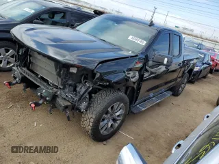 2019 Chevrolet Silverado 1500 RST with VIN 1GCRYEED3KZ241669, listed as a Copart auction lot 50583165 with 69,056 mi miles and Salvage Title. Bid and sale history available at DreamBid. Image 1.