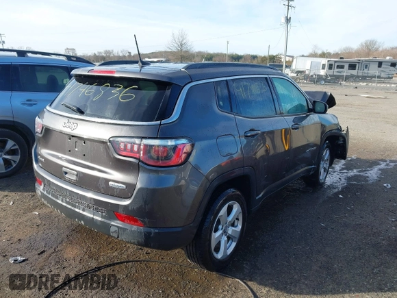 2019 Jeep Compass Latitude с VIN 3C4NJDBB3KT690471, выставлен на аукционе IAAI как лот 41746836 с пробегом 87 256 миль миль и . История ставок и продаж доступна на DreamBid. Изображение 4.